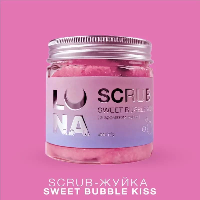 LUNAMOON - Piling Sweet Bubble Kiss, 200 ml