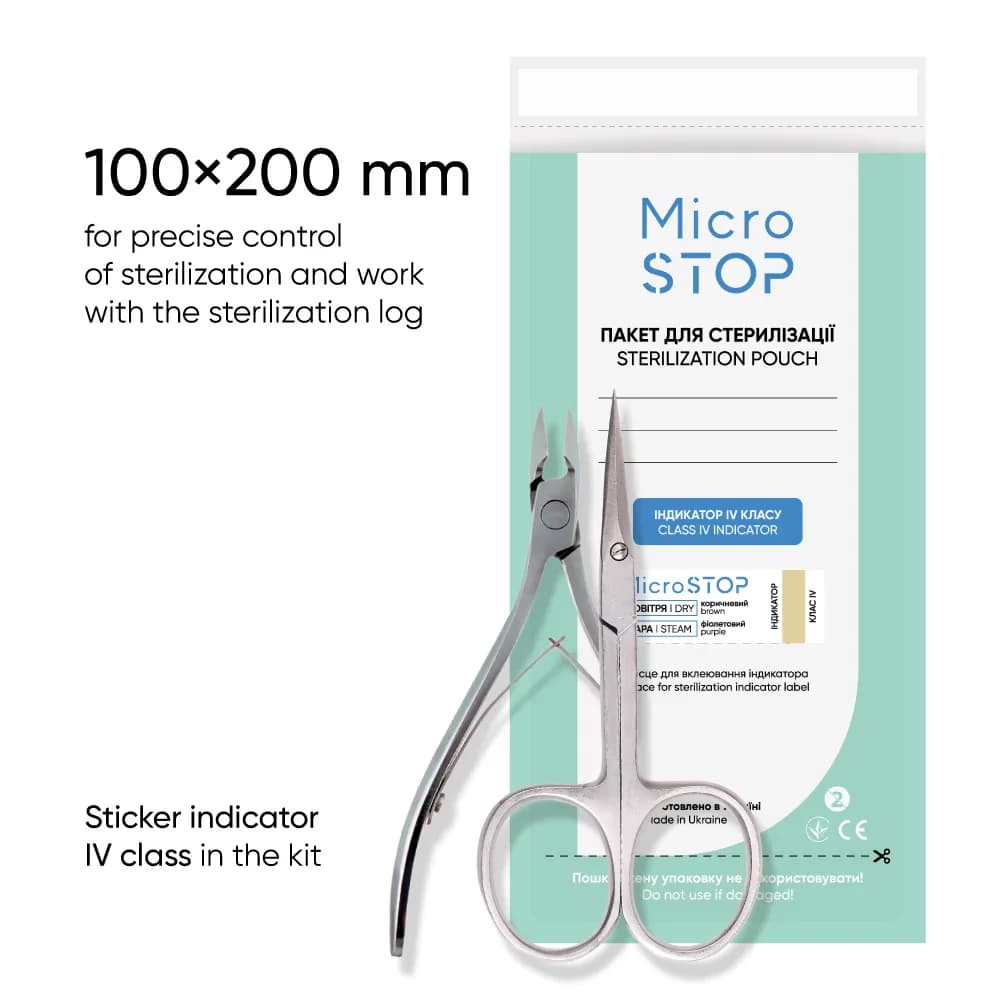 MICROSTOP Sterilizacijske vrećice s indikatorom (Class 4), 100*200, PRO