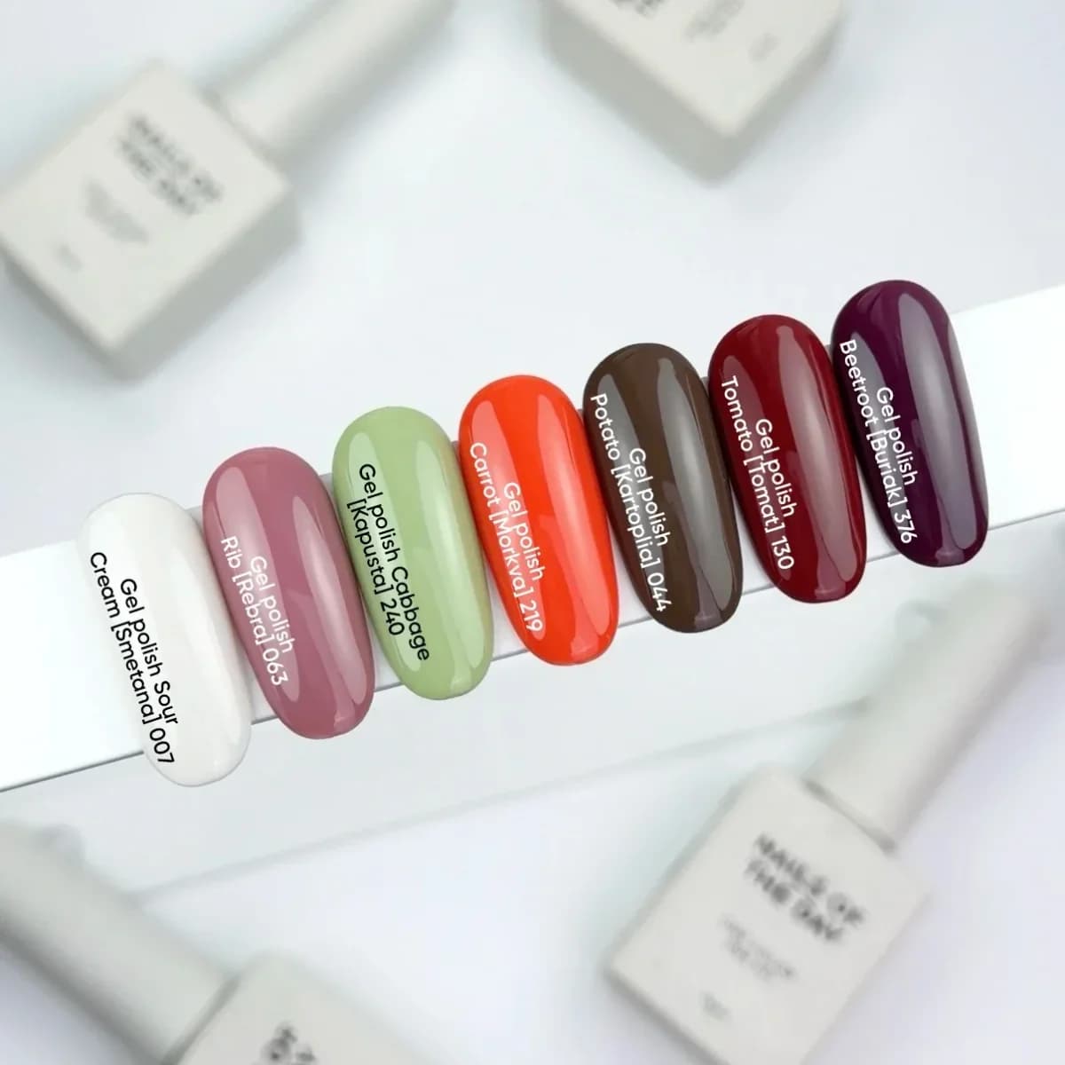 NOTD - Gel lak Cabbage 260, 10 ml image 5