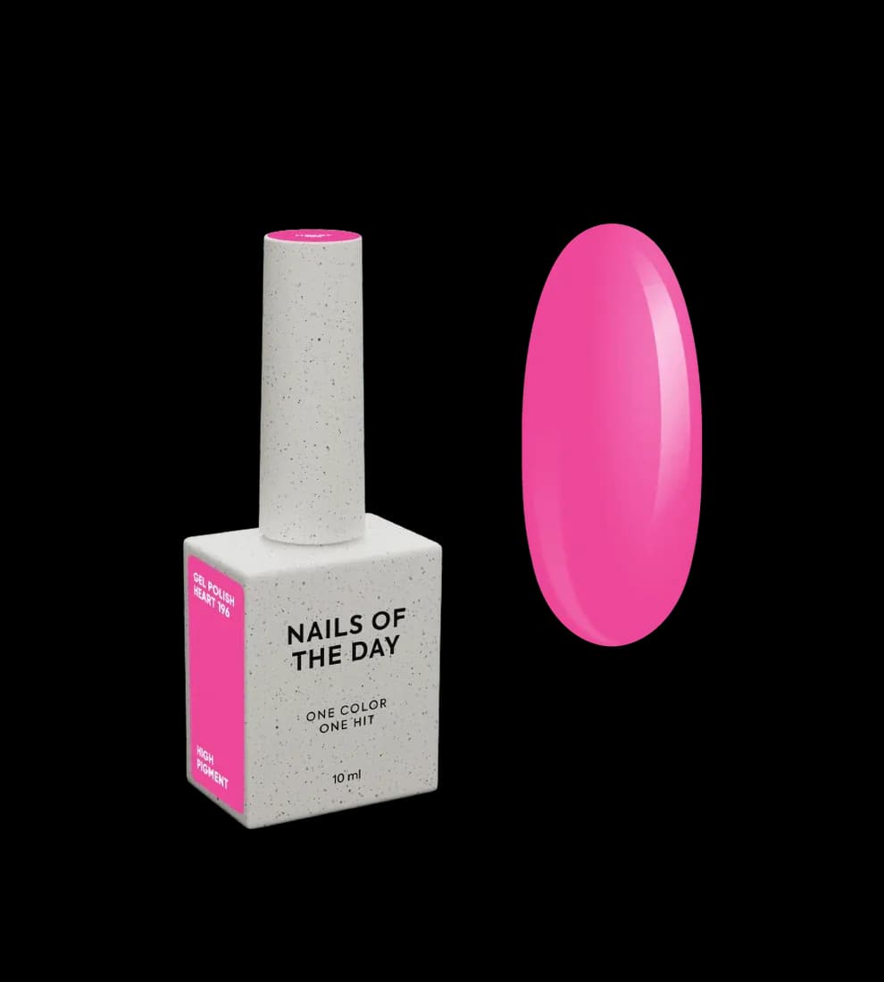 NOTD - NAILSOFTHEDAY Gel lak Heart 196, 10 ml