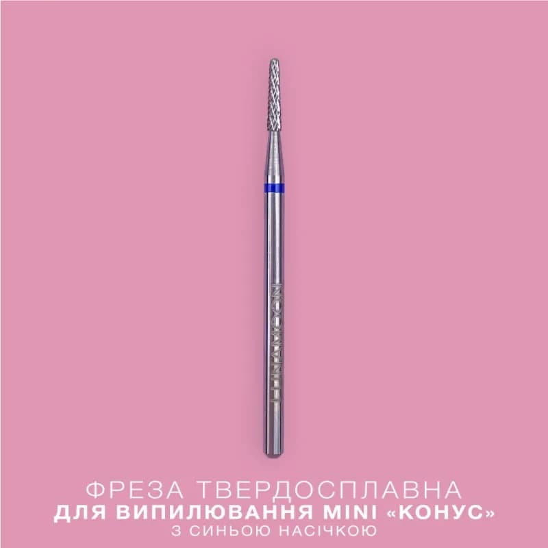 LUNAMOON - Karbidni rezač za rezanje Mini "Cone" plavi 1,3 mm