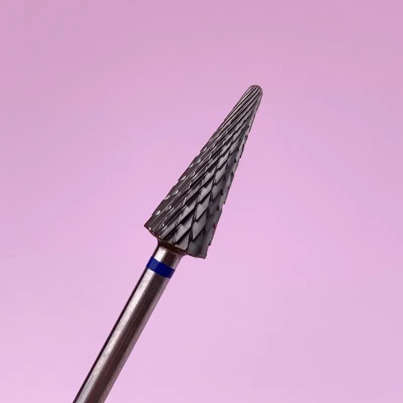 LUNAMOON - Rezač od tvrdog metala "Riblja kost" plavi 4,1 mm